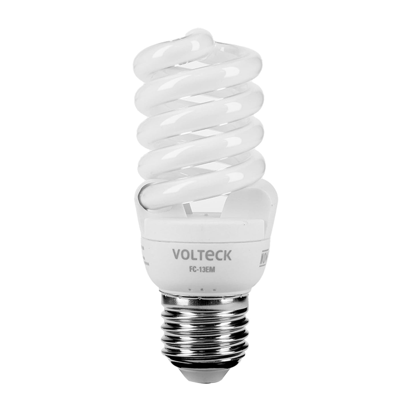 FC-13EM Lámpara espiral mini T2 13 W luz cálida en blíster, Volteck