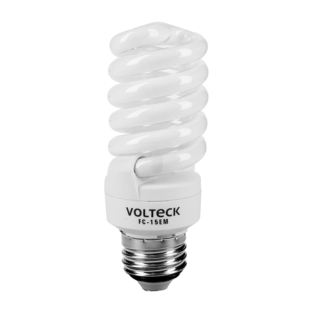 FC-15EM Lámpara espiral mini T2 15 W luz cálida en blíster, Volteck