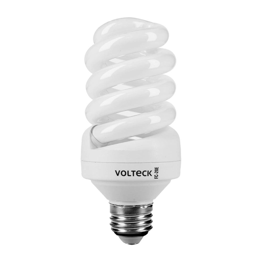 FC-20E Lámpara espiral T4 20 W luz cálida en blíster, Volteck
