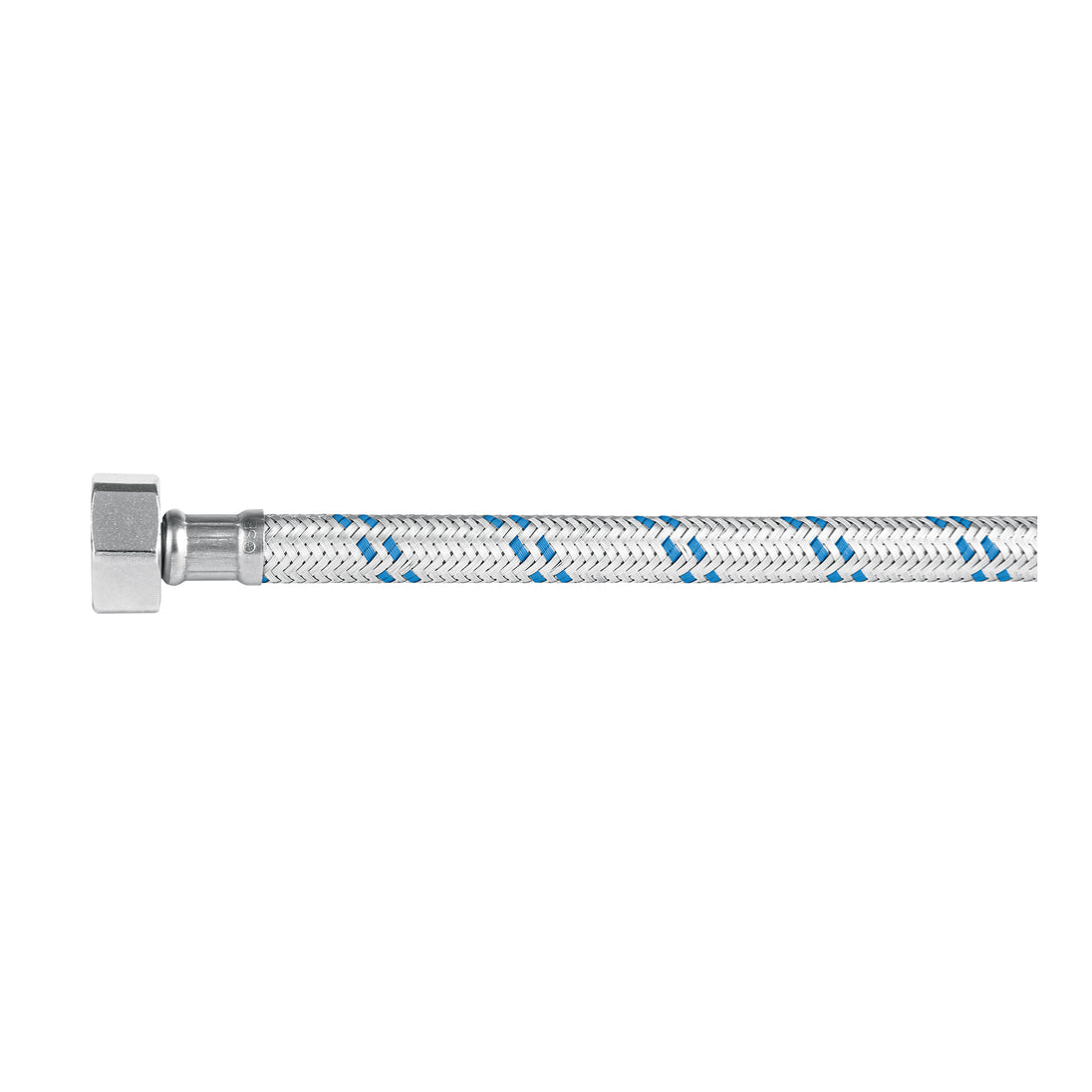 FFR-55 Manguera para lavabo/fregadero, aluminio, 1/2" x 1/2", 55 cm