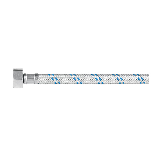 FFR-55 Manguera para lavabo/fregadero, aluminio, 1/2" x 1/2", 55 cm
