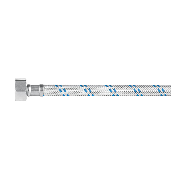 FFR-55 Manguera para lavabo/fregadero, aluminio, 1/2" x 1/2", 55 cm