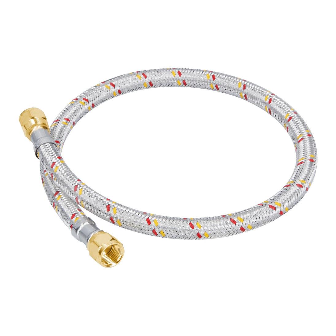 FGA-06NP Manguera para gas, aluminio, 5/16" flare, 60 cm, FOSET BASIC