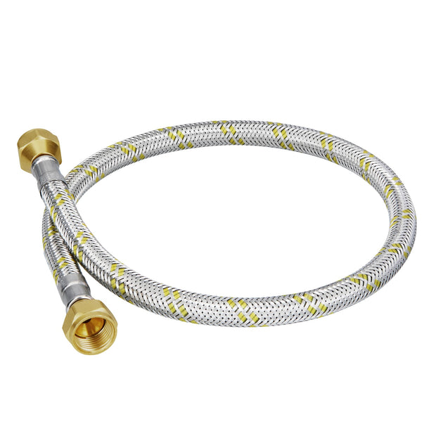 FGA-06X Manguera para gas, acero inox, 3/8" flare, 60 cm, FOSET