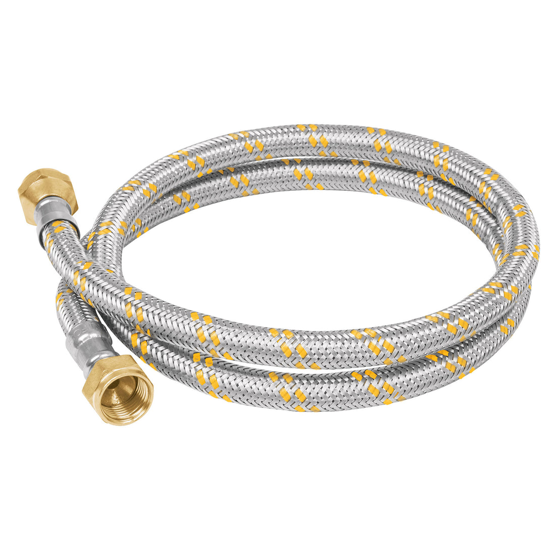 FGA-10X Manguera para gas, acero inox, 3/8" flare, 100 cm, FOSET