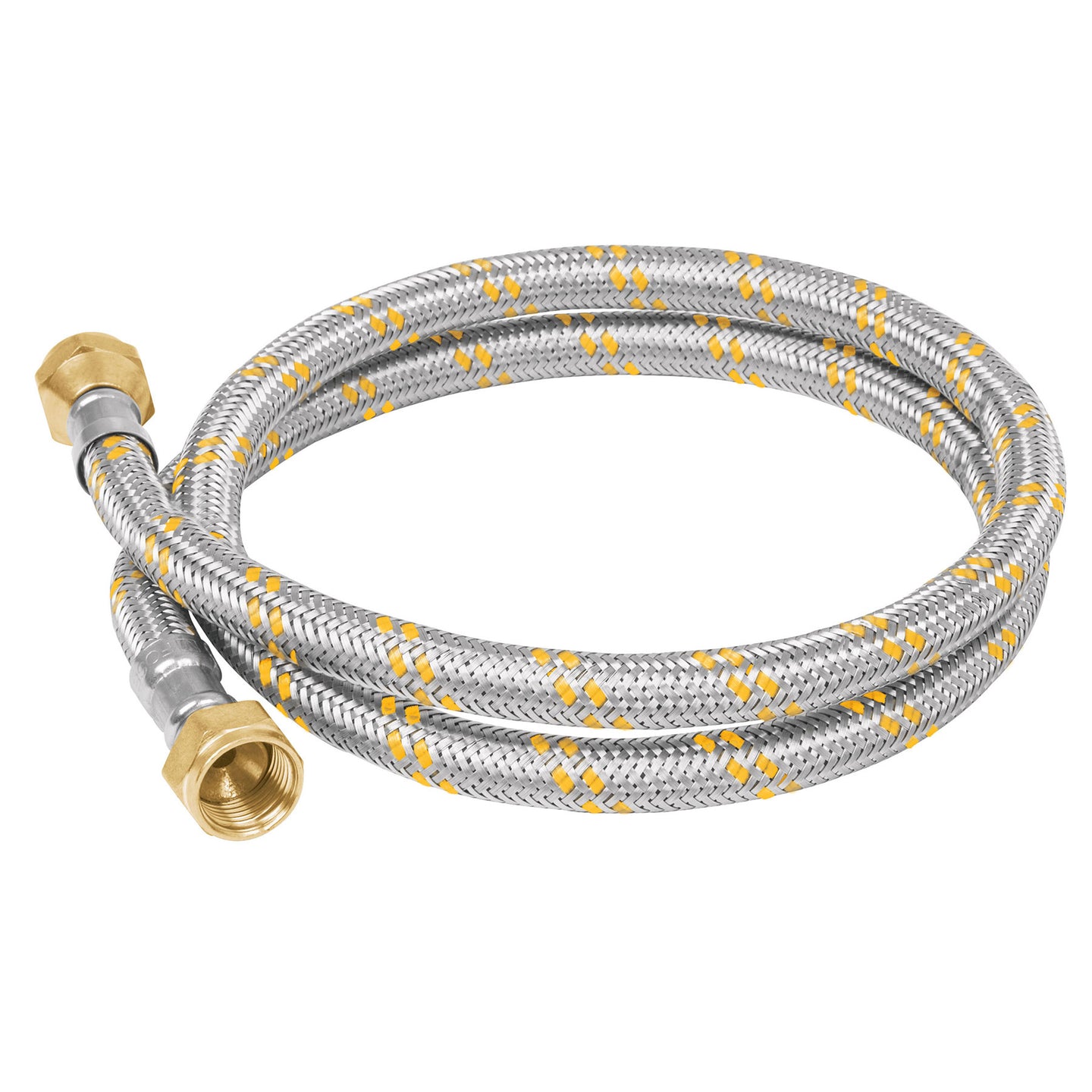 FGA-10X Manguera para gas, acero inox, 3/8" flare, 100 cm, FOSET