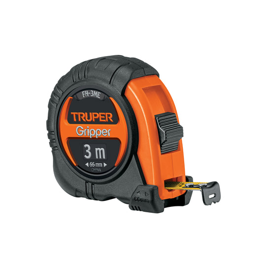 FH-3ME Flexómetro contra impactos 3 m cinta 13 mm grad. métrica