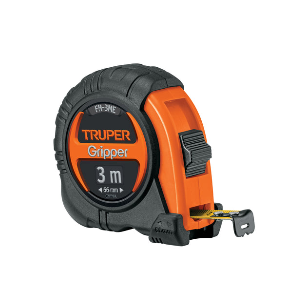 FH-3ME Flexómetro contra impactos 3 m cinta 13 mm grad. métrica