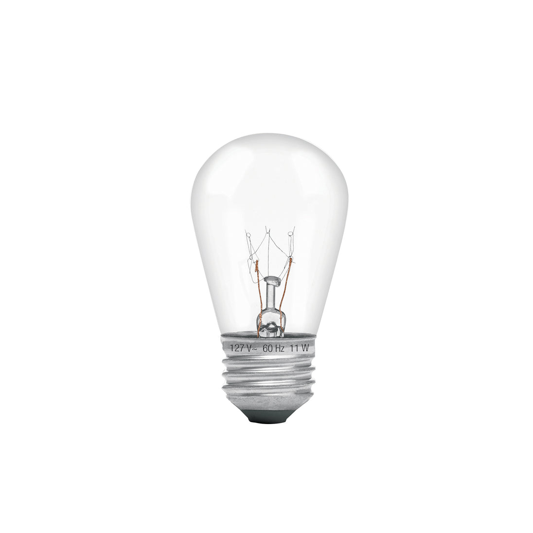 FI-11 Lámpara incandescente S14 11 W luz cálida, VOLTECK