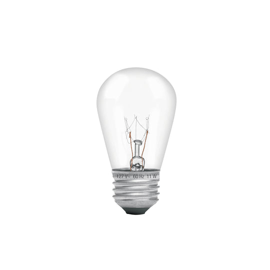 FI-11 Lámpara incandescente S14 11 W luz cálida, VOLTECK