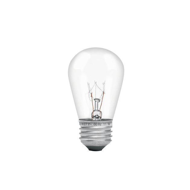 FI-11 Lámpara incandescente S14 11 W luz cálida, VOLTECK