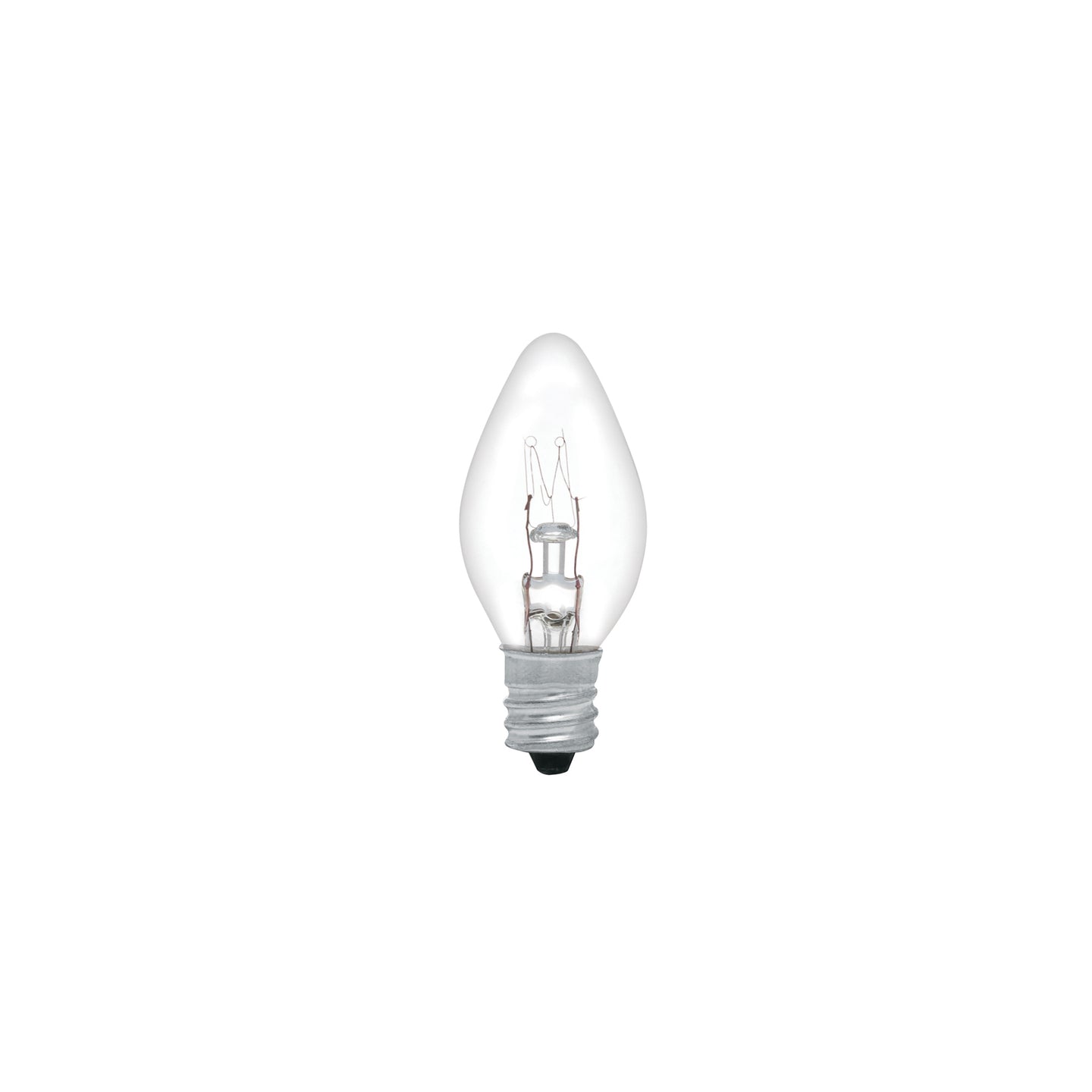 FI-50T Caja con 50 focos incandescentes transparentes base E12 7.5W