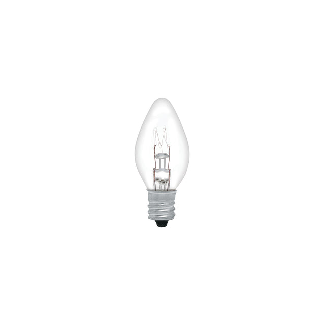FI-50T Caja con 50 focos incandescentes transparentes base E12 7.5W