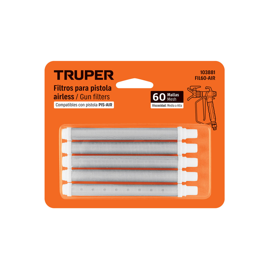 Filtro Aire Truper FIL60-AIR | Compresores y Neumática