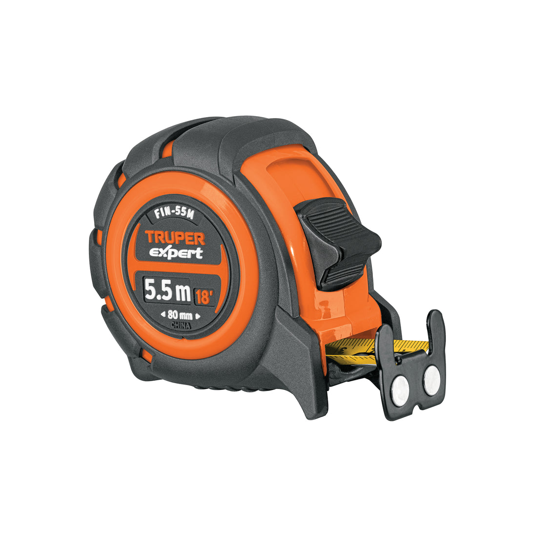 FIN-55M Flexómetro industrial contra impactos 5.5 m cinta 25 mm