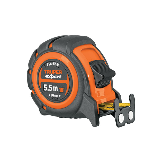 FIN-55M Flexómetro industrial contra impactos 5.5 m cinta 25 mm