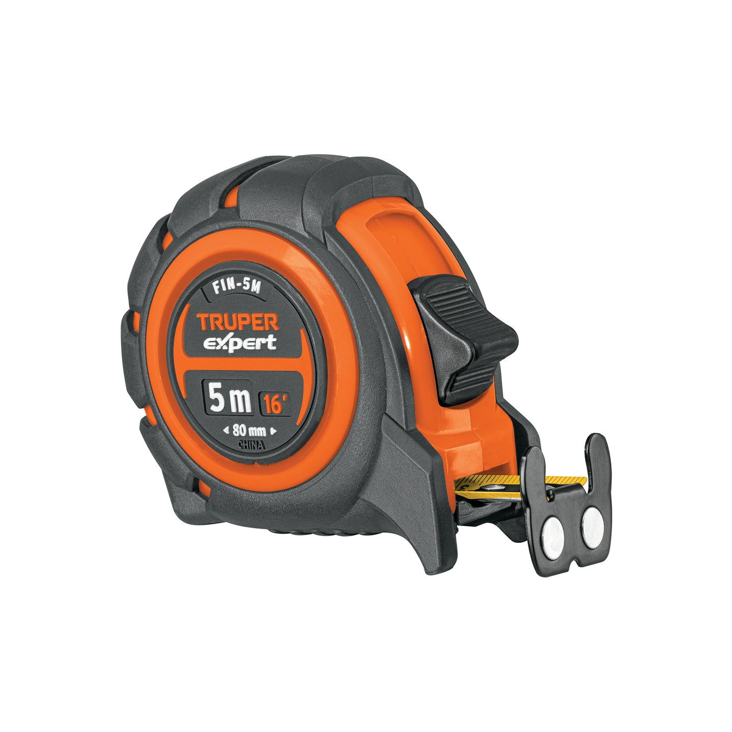 FIN-5M Flexómetro industrial contra impactos 5 m cinta 19 mm