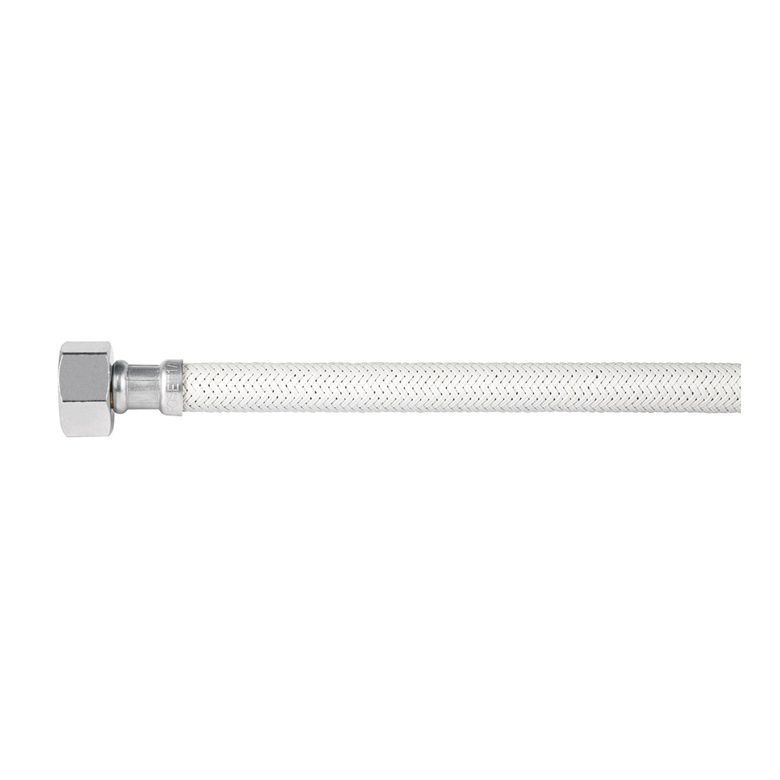FLA-40B Manguera lavabo/fregadero, vinilo blanco, 1/2" x 1/2", 40 cm