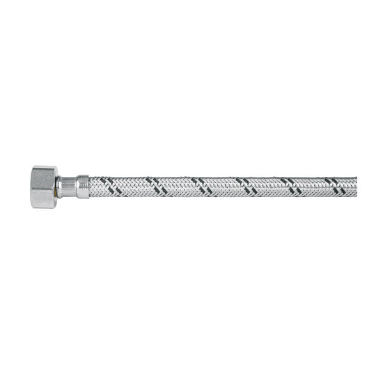 FLA-40X Manguera lavabo/fregadero, acero inox, 1/2" x 1/2", 40 cm