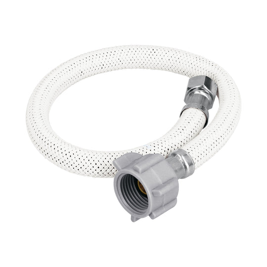 FLA-P40VL Manguera lavabo/fregadero,vinilo,1/2"x3/8",40cm, plást/lat