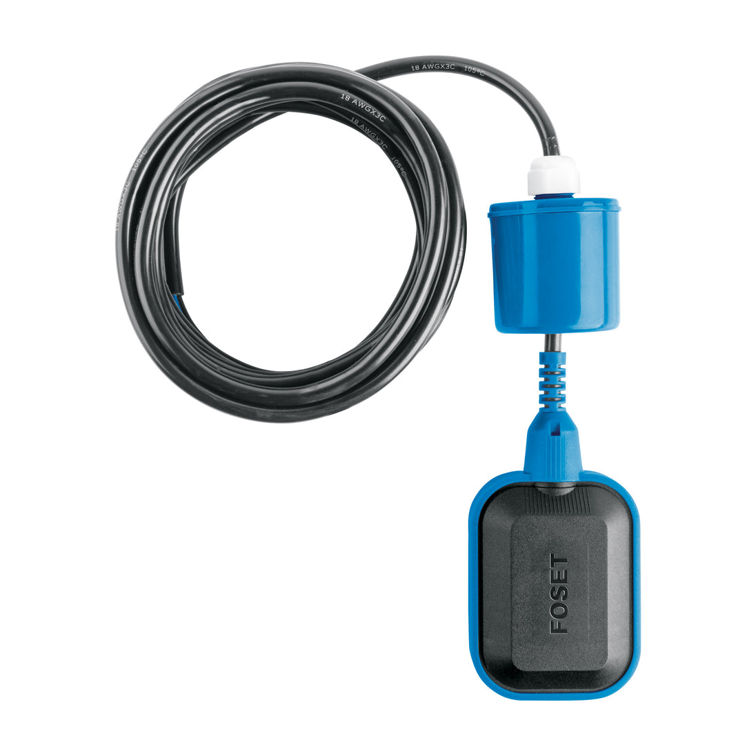 FLE-6 Flotador eléctrico con cable de 6 m, FOSET