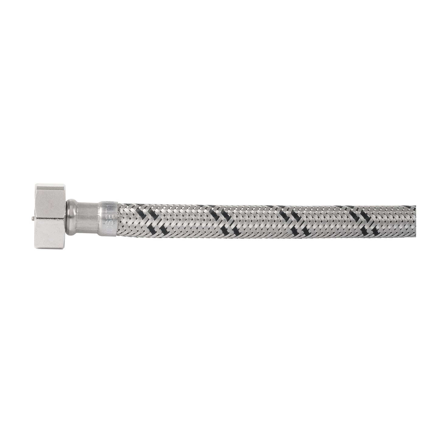 FMO-3855XS Manguera para monomando, acero inox, 1/2" x 3/8" UNF, 55cm