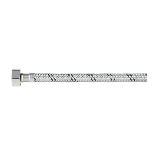 FMO-55X Manguera para monomando, acero inox, 1/2"x M10, 55 cm