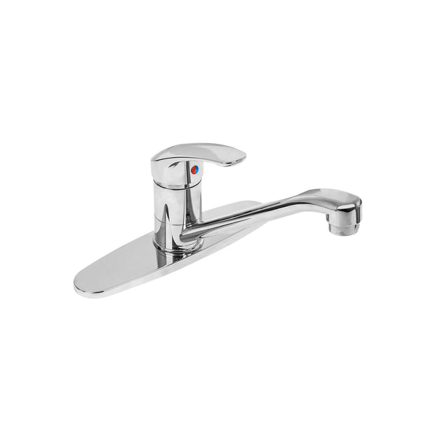 FP-076 Monomando fregadero, ABS, cuello recto, BASIC