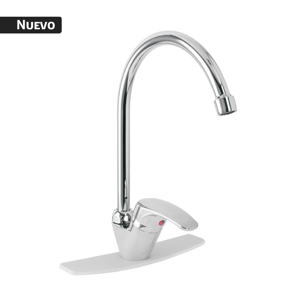 Grifo Cocina Foset FP-077 Acero Inox 201 Cromado | Zonas Costeras