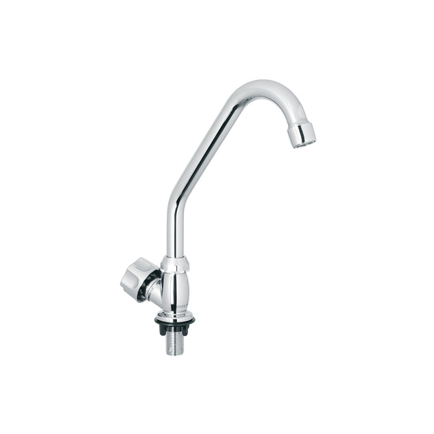 FP-312 Llave individual fregadero,ABS,cuello corto,hexagonal, BASIC