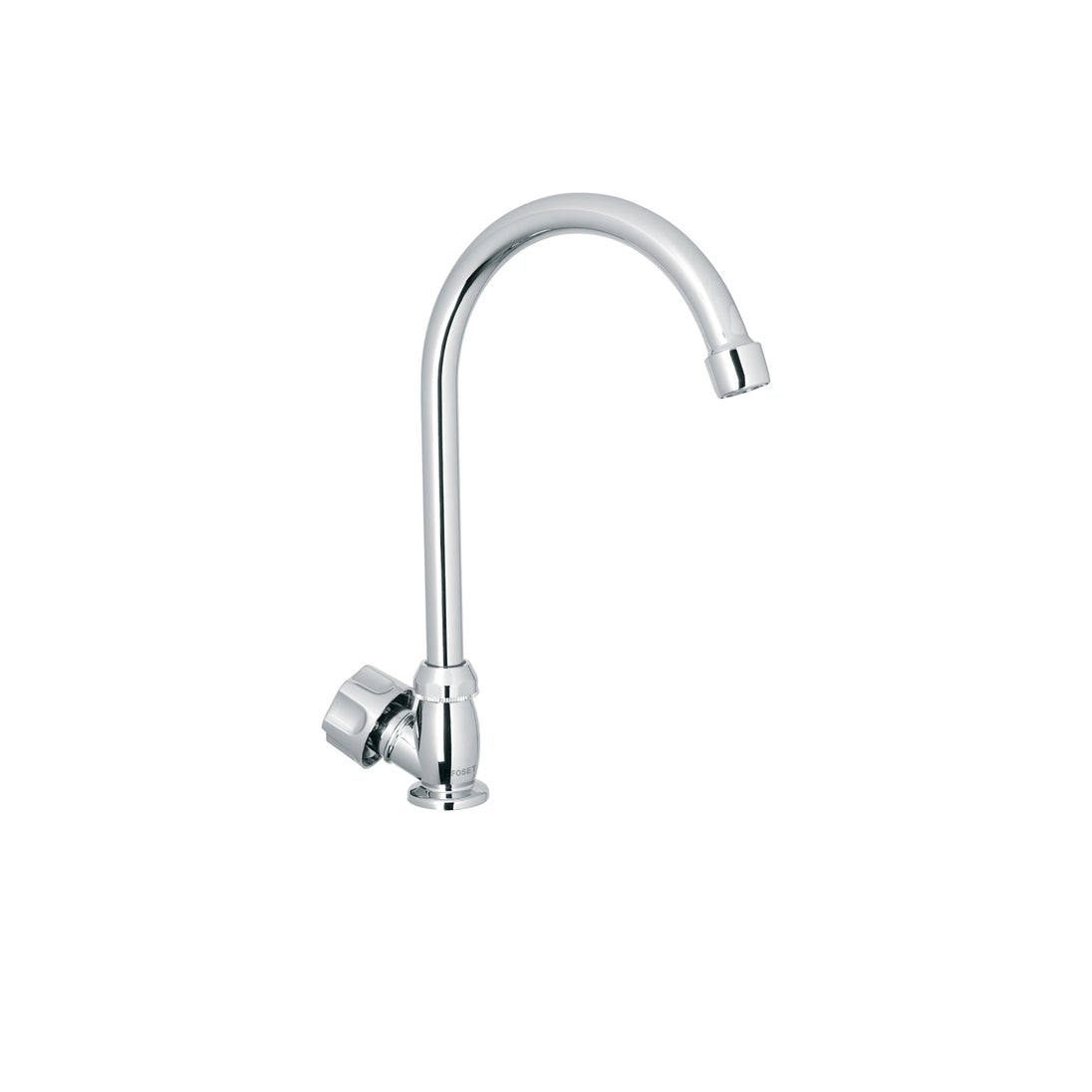 FP-314 Llave individual fregadero,ABS,cuello curvo,hexagonal, BASIC