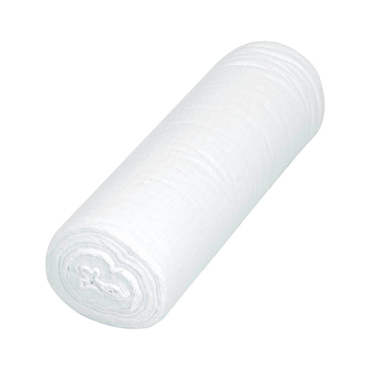 FRA-25B Rollo de 25 m de franela blanca de algodón, KLINTEK