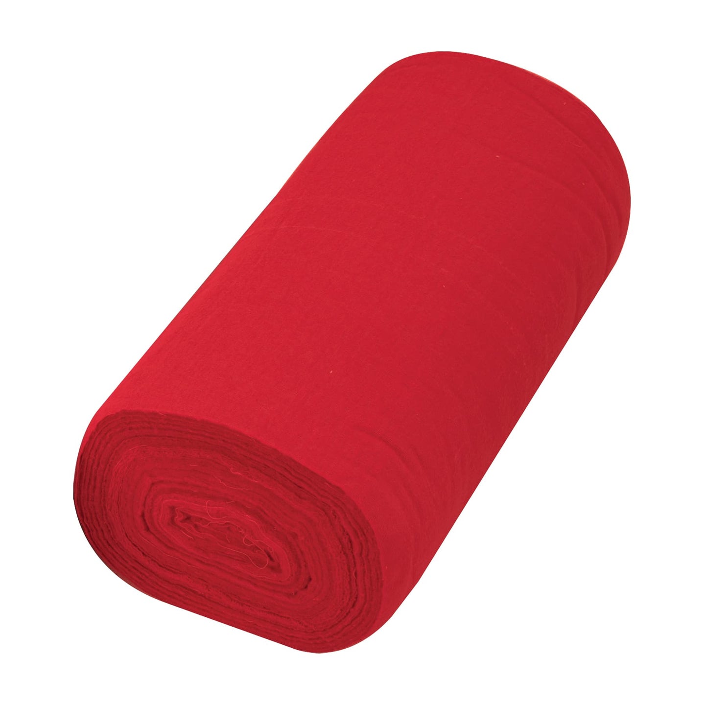 FRA-50R Rollo de 50 m de franela roja de algodón, KLINTEK