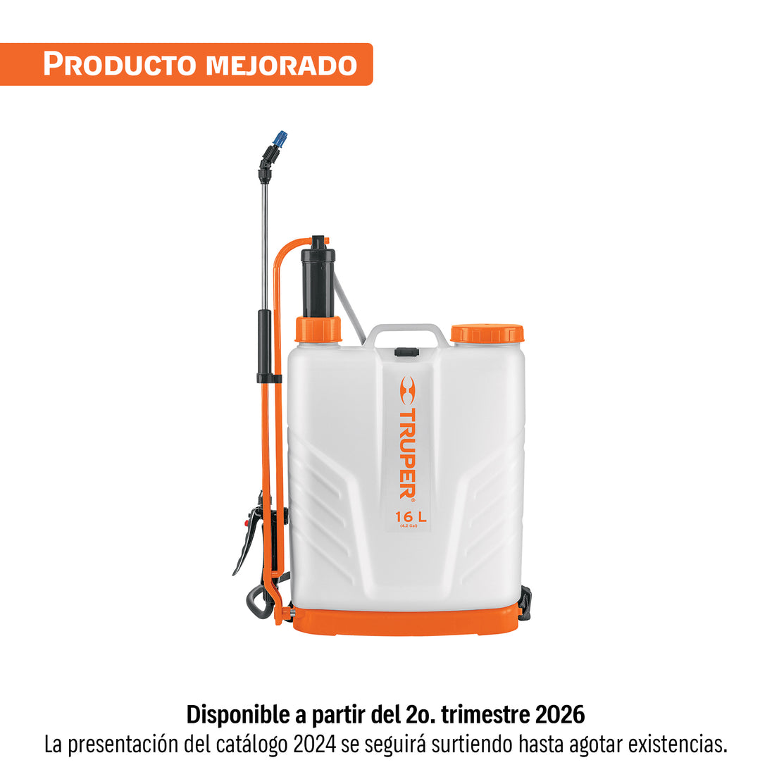 FUM-16 Fumigador de 16 L manual de mochila, Truper