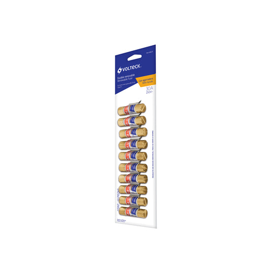FUS-30A-D Tarjeta despachadora con 10 fusibles 30 A con agarradera