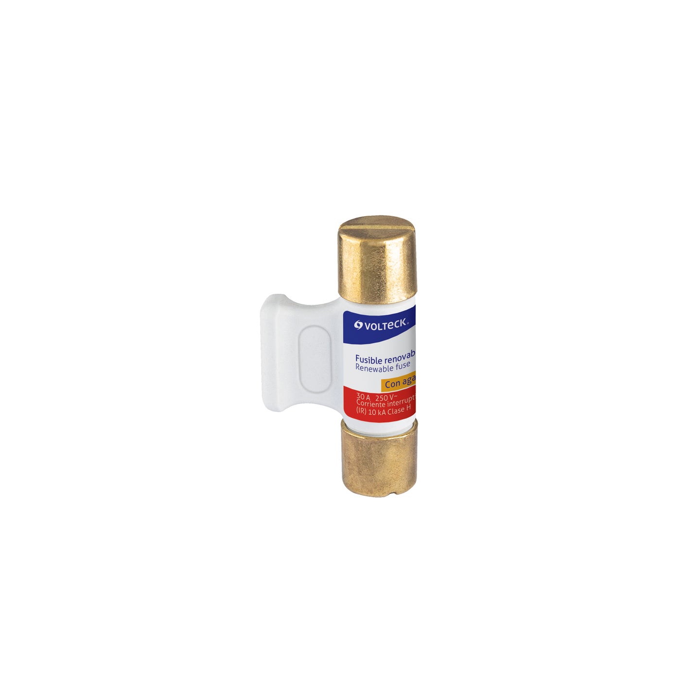 FUS-30A Fusible 30 A con agarradera, VOLTECK