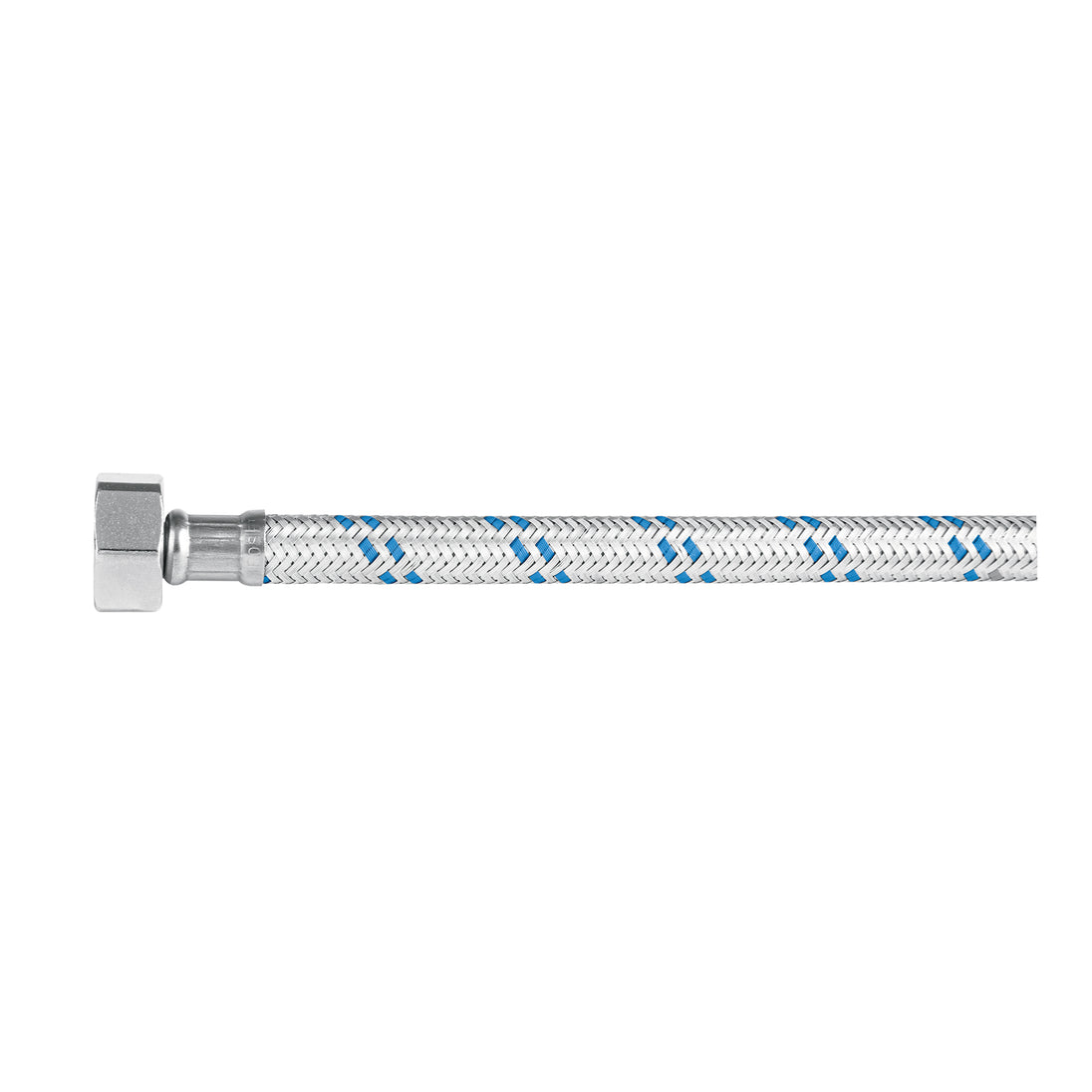FWC-35 Manguera p/WC, aluminio, 1/2" x 7/8", 35 cm, FOSET