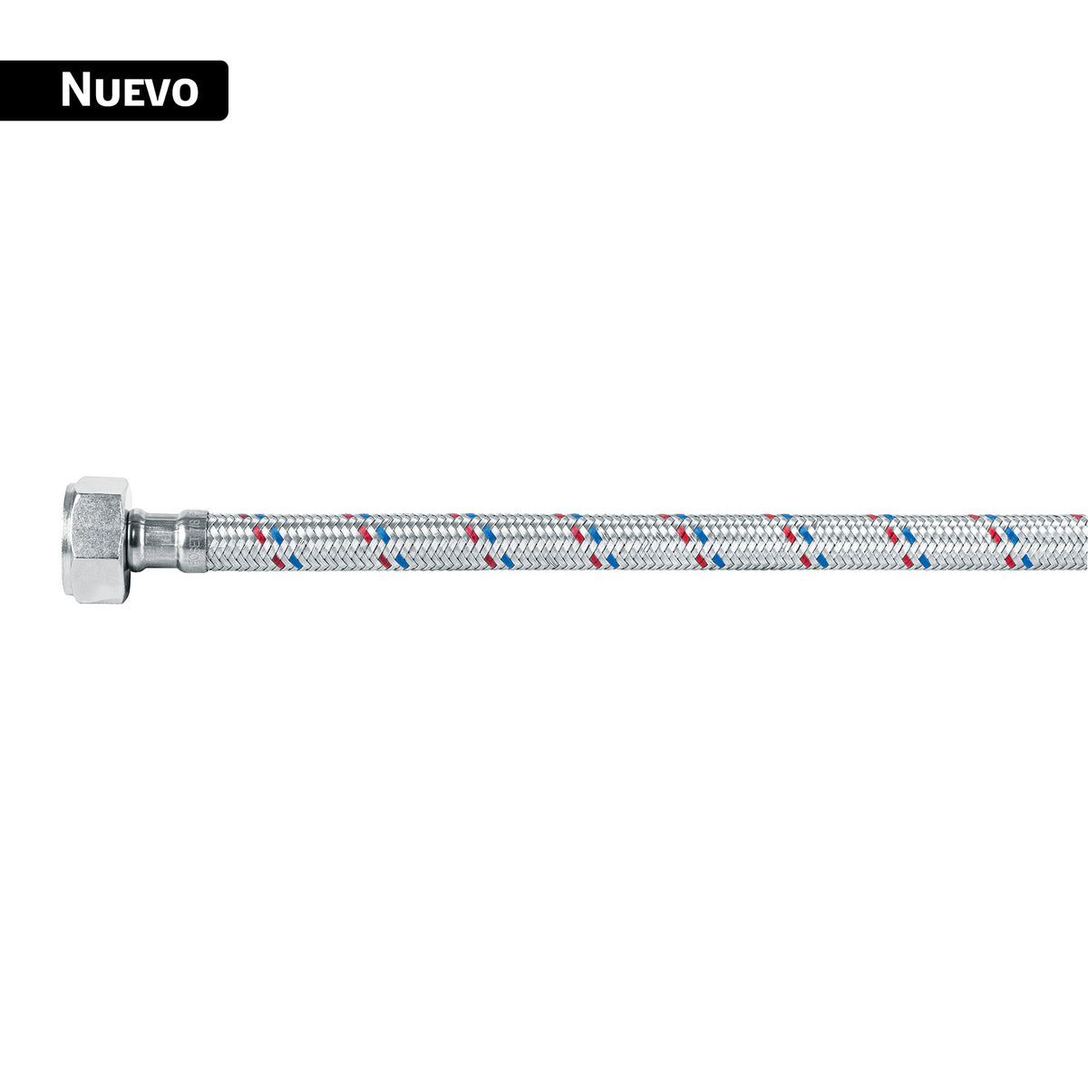 Manguera Flexible Foset FWC-35PM 35cm 7/8" | Trenzada Aluminio/EPDM