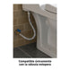 Manguera Flexible Foset FWC-35PM 35cm 7/8" | Trenzada Aluminio/EPDM