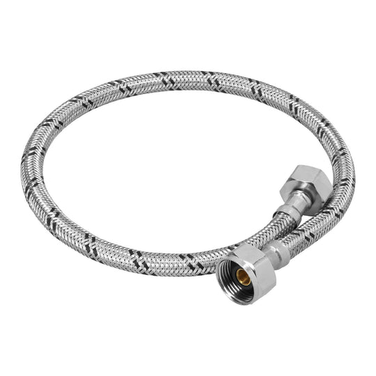 FWC-60X Manguera p/WC, acero inox, 1/2"x7/8", 60 cm