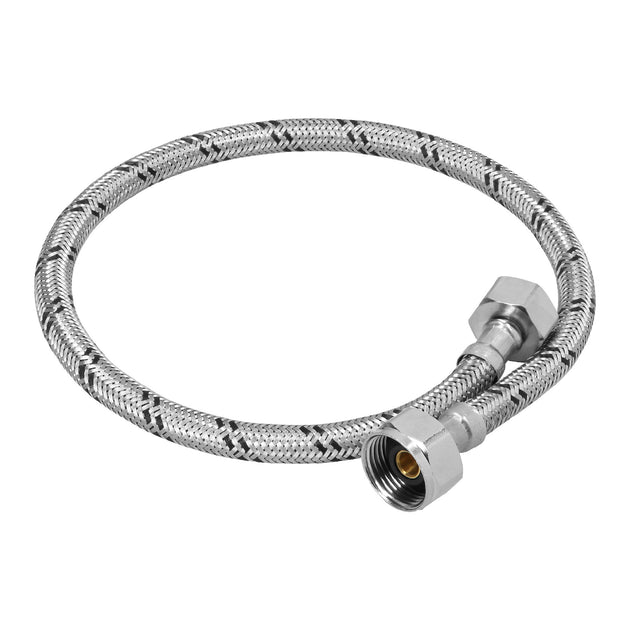 FWC-60X Manguera p/WC, acero inox, 1/2"x7/8", 60 cm