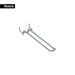 Gancho Panel Ranurado Truper GA-6D 6" Para Pesados | 70g
