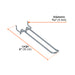 Gancho Panel Ranurado Truper GA-6D 6" Para Pesados | 70g