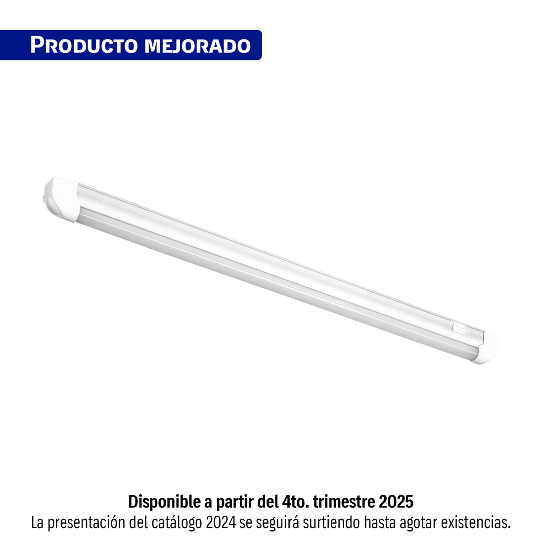 GAB-001L Luminario lineal LED 6W, 6500K, ultradelgado, para gabinete