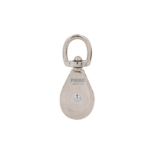 GANO-1-1/2 Garrucha metálica para noria de 1-1/2", FIERO
