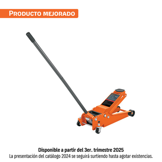 GAPRO-3.5PB Gato hidráulico profesional de patín,3.5t, elevación rápida