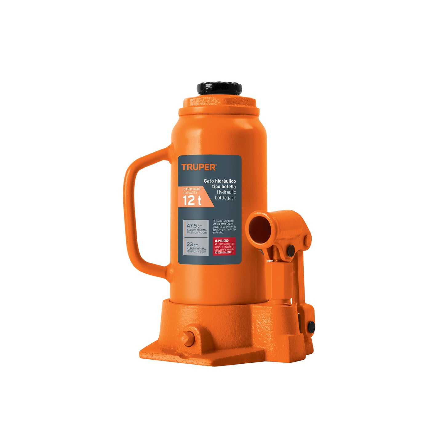 GAT-12 Gato hidráulico de botella de 12 Ton, Truper