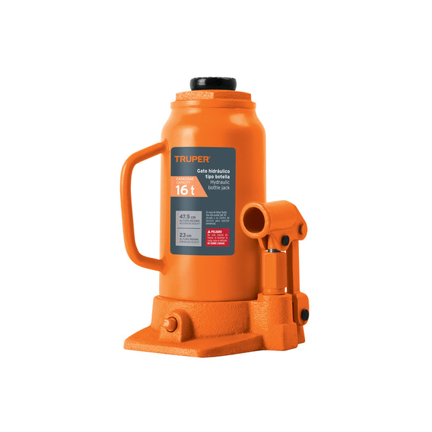 GAT-16 Gato hidráulico de botella de 16 Ton, Truper