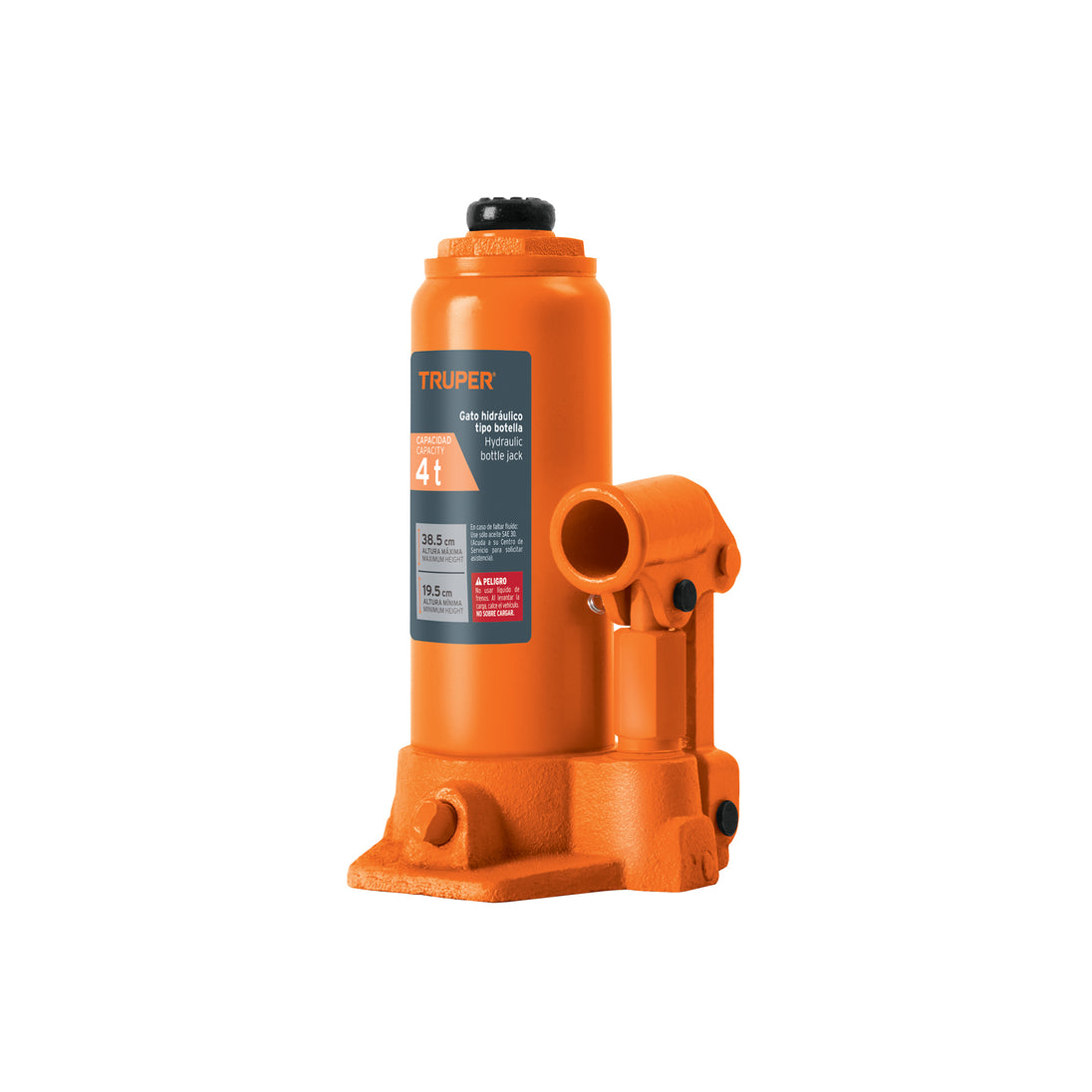 GAT-4 Gato hidráulico de botella de 4 Ton, Truper