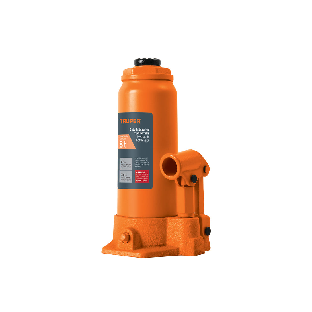 GAT-8 Gato hidráulico de botella de 8 Ton, Truper